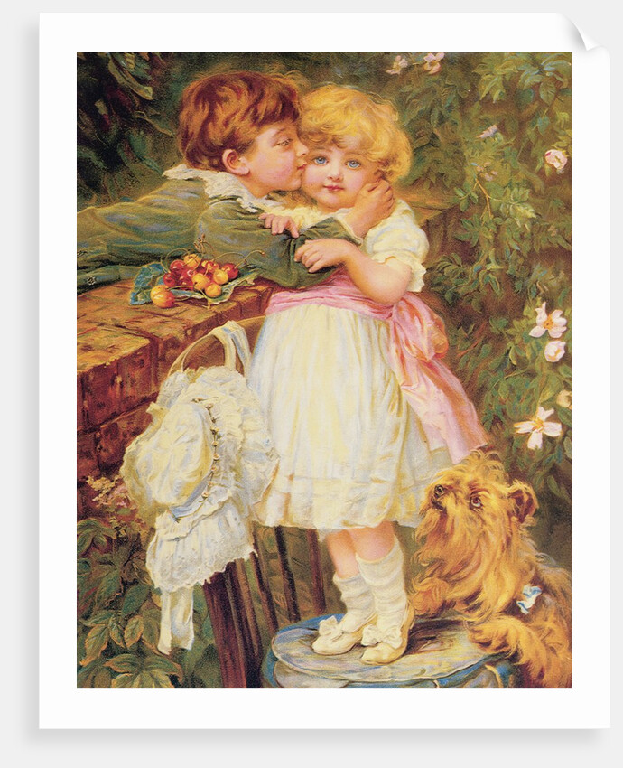 Over the Garden Wall by Frederick Morgan