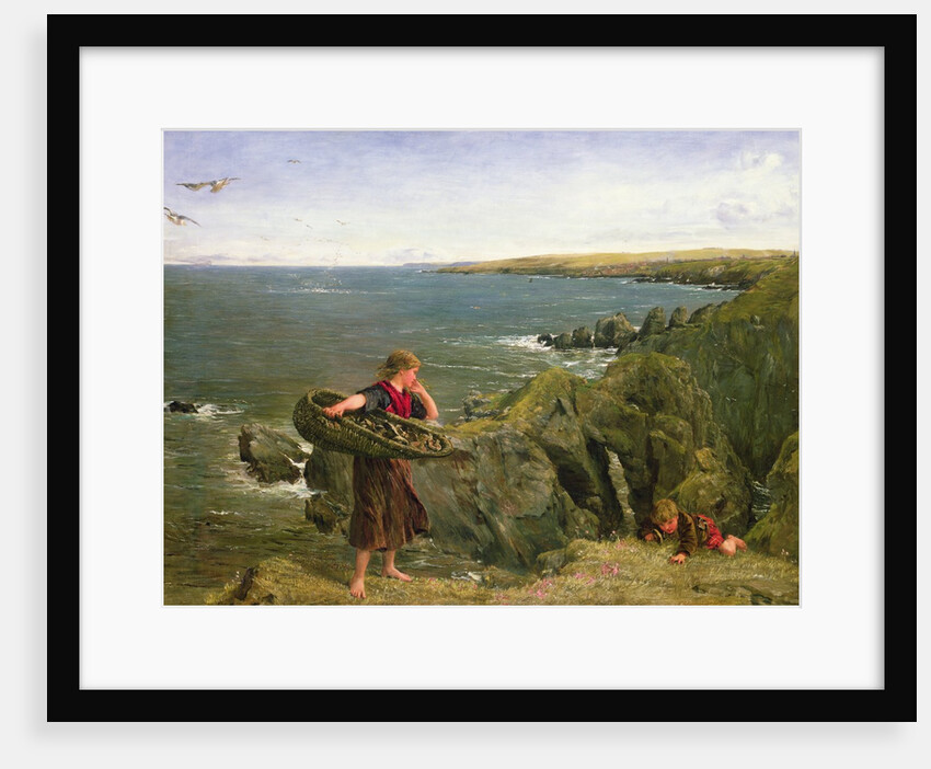 Mushroom Gatherers, 19th century by James Clarke Hook