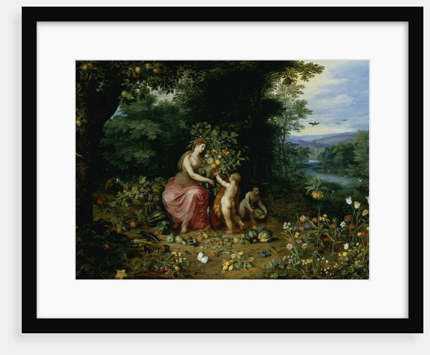 Allegory of Abundance by Jan the Younger Brueghel