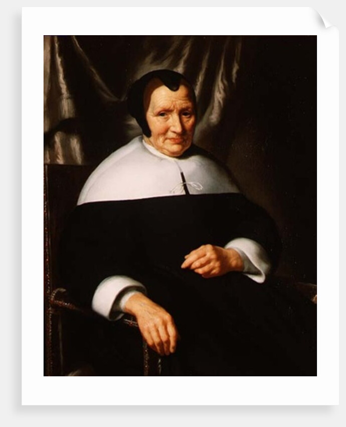 Portrait of a Lady Seated in an Armchair by Nicolaes Maes