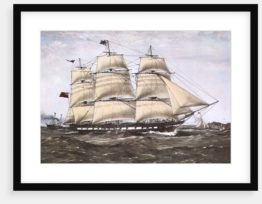 The Clipper Ship 'Anglesey' by Anonymous Anonymous