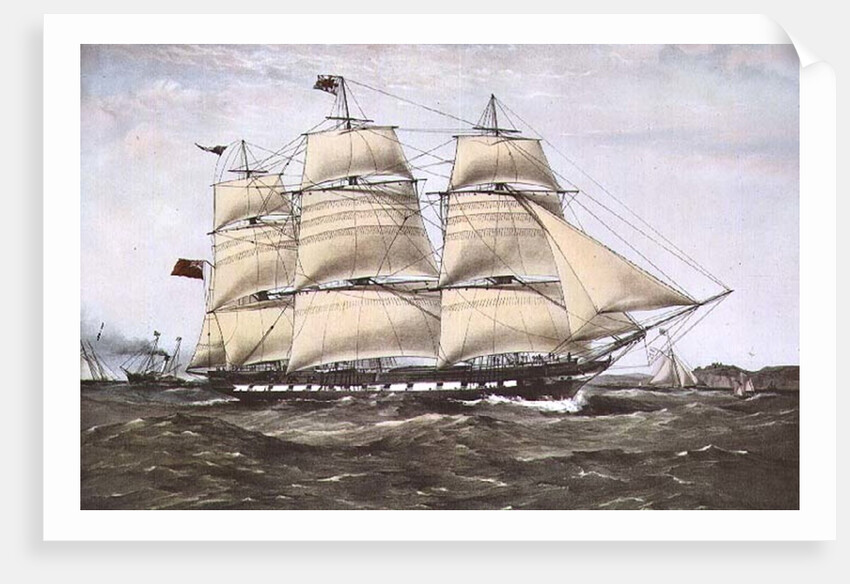 The Clipper Ship 'Anglesey' by Anonymous Anonymous