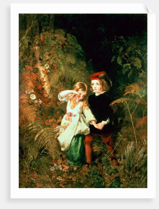 Children in the Wood by James Sant