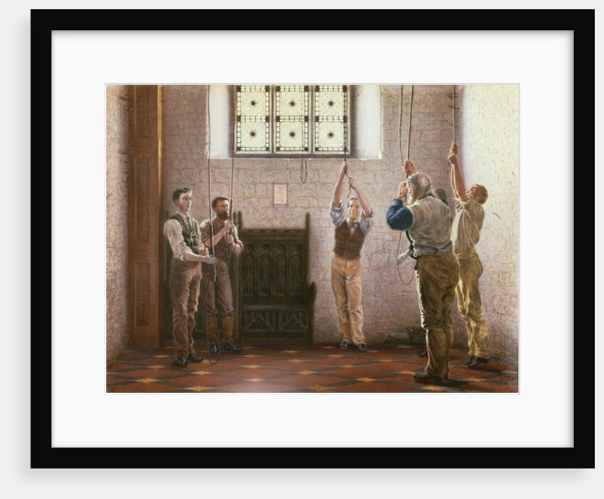 Bell Ringers by Henry Ryland