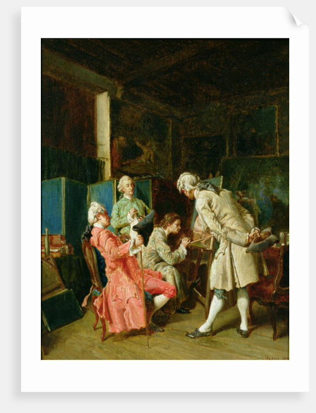 The Art Critics, 1878 by Dajou Dajou