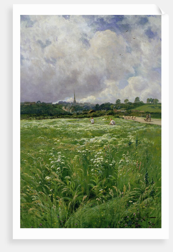 Haymaking by Arthur Walker Redgate