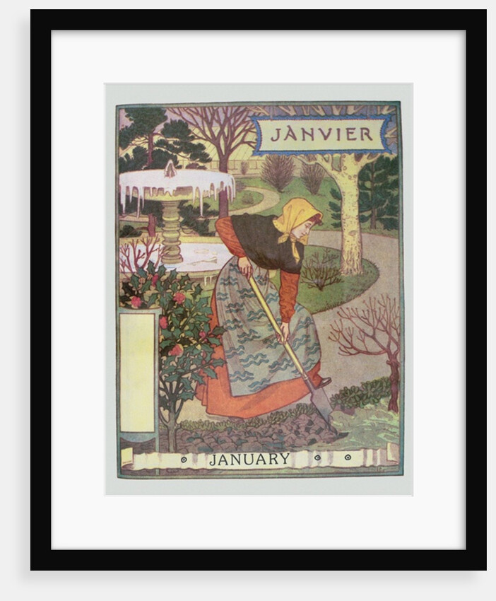 January by Eugene Grasset