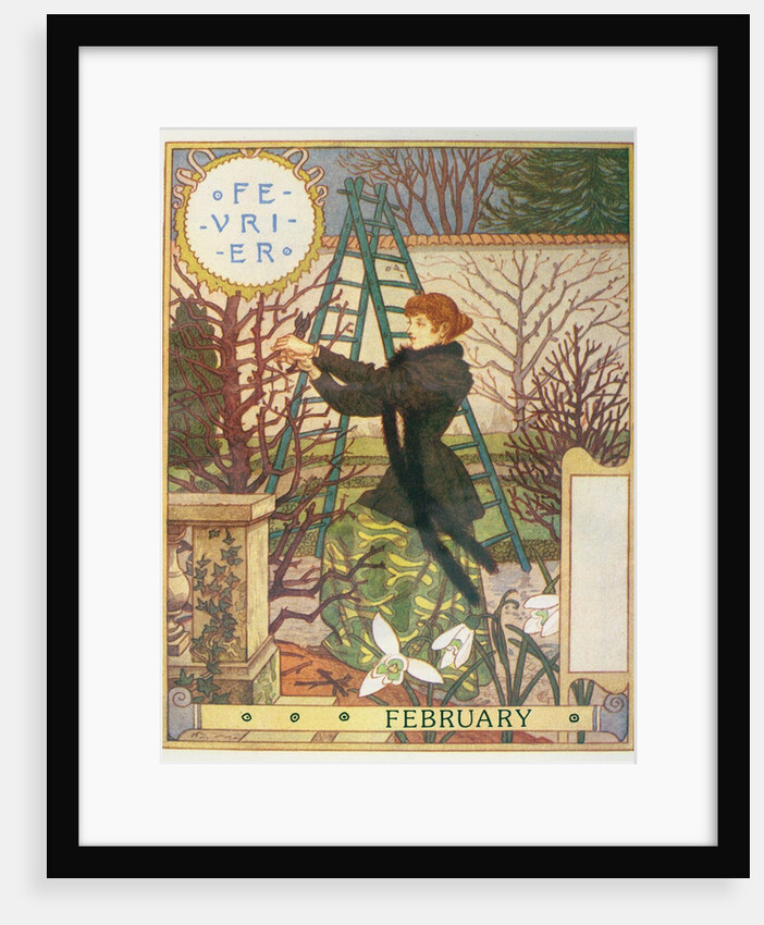 February by Eugene Grasset