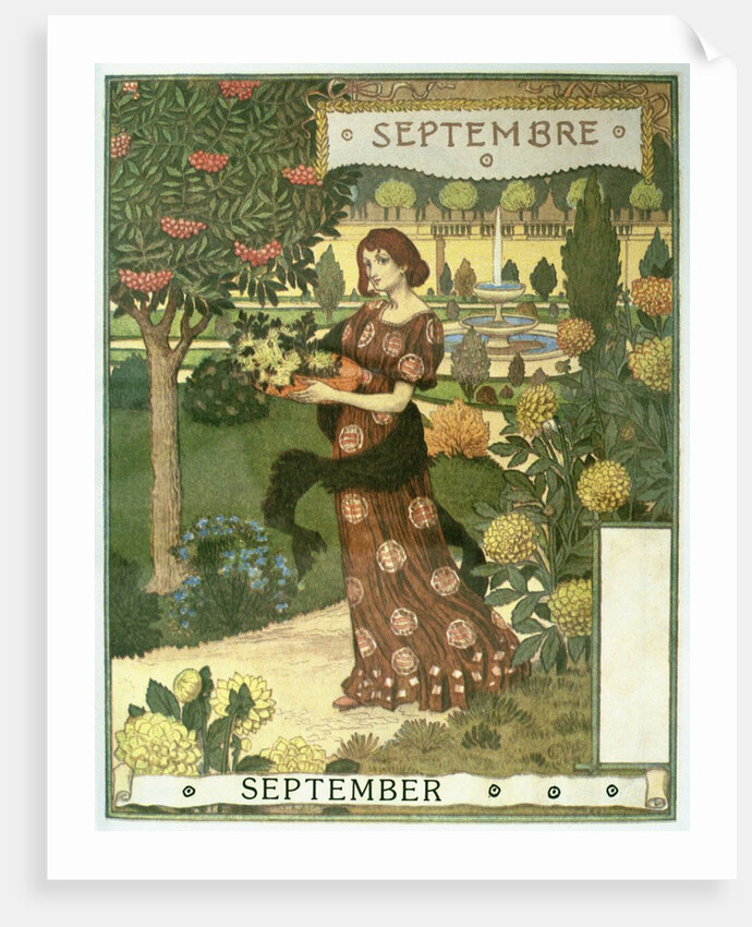 September by Eugene Grasset