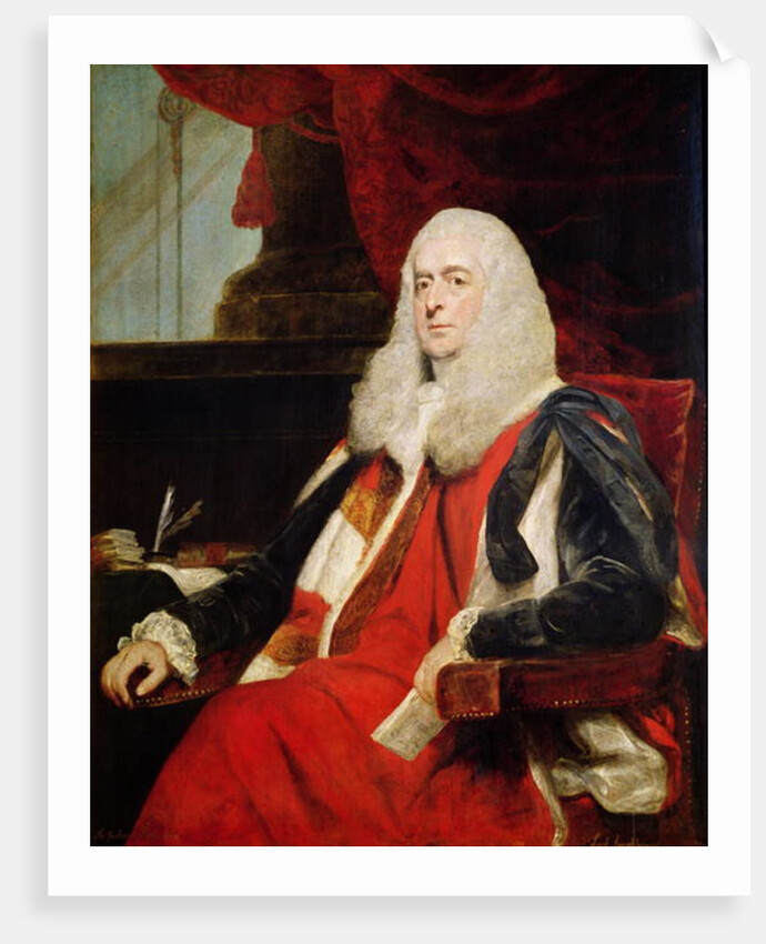 Alexander Loughborough, Earl Rosslyn and Lord Chancellor, 1785 by Joshua Reynolds