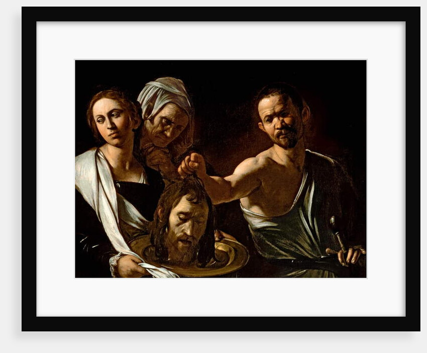 Salome Receives the Head of Saint John the Baptist, c.1609-10 by Michelangelo Merisi da Caravaggio