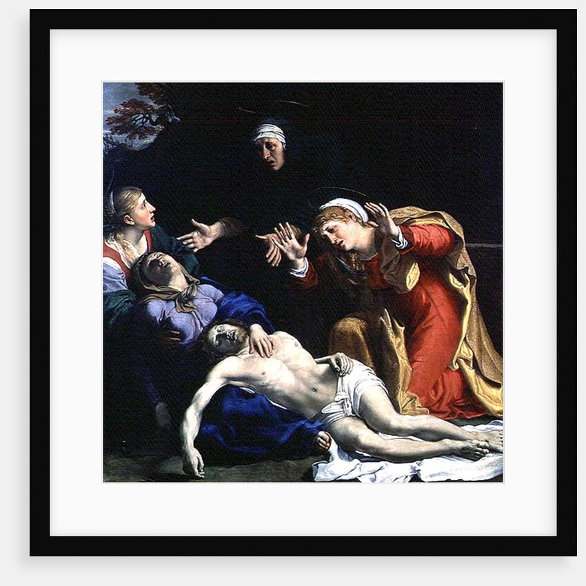 The Dead Christ Mourned, c.1604 by Annibale Carracci