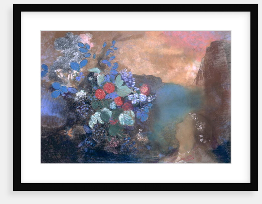 Ophelia among the Flowers, c.1905-8 by Odilon Redon