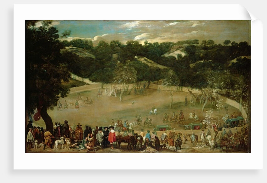 Philip IV Hunting Wild Boar, c.1632-7 by Diego Rodriguez de Silva y Velazquez