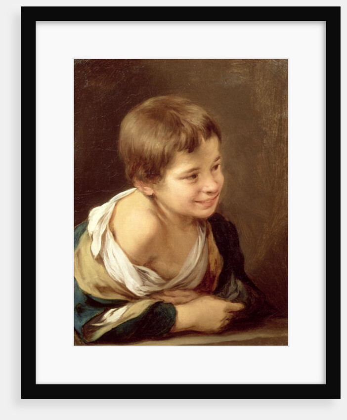 A Peasant Boy Leaning on a Sill, 1675-80 by Bartolome Esteban Murillo