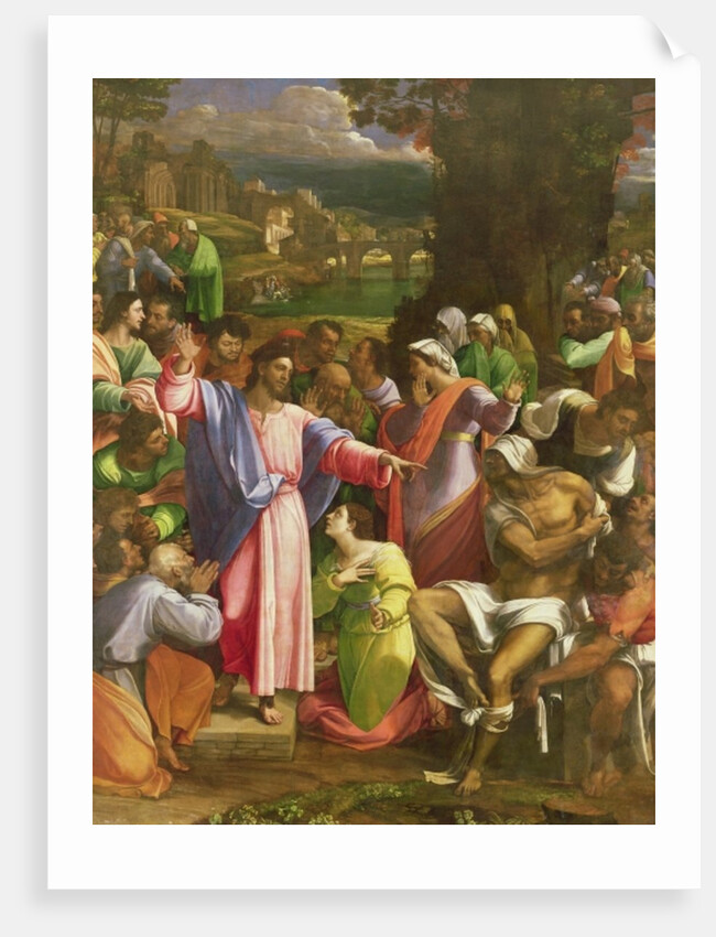 The Raising of Lazarus, c.1517-19 by Sebastiano del Piombo