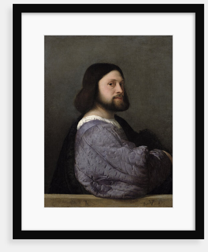 A Man with a Quilted Sleeve, c.1512 by Titian (c.1488-1576)