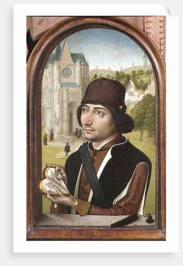 Portrait of a Young Man, c.1480 by Master of the View of St. Gudule