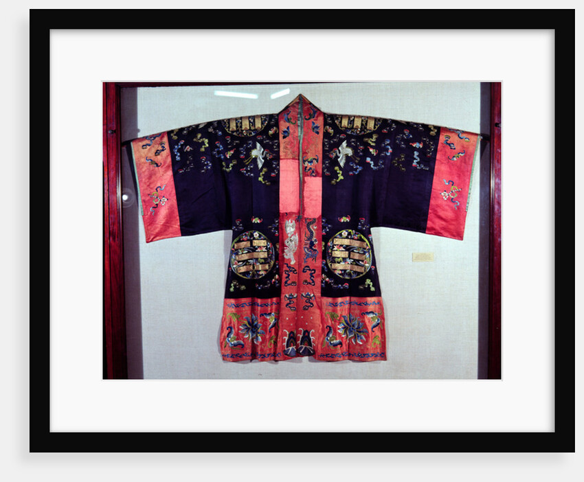 Taoist Robe With Tai Chi Yin and Yang Symbol and the Eight Trigams, Chinese, Ch'ing Dynasty, 18th century by Anonymous