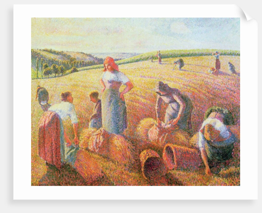 The Gleaners, 1889 by Camille Pissarro