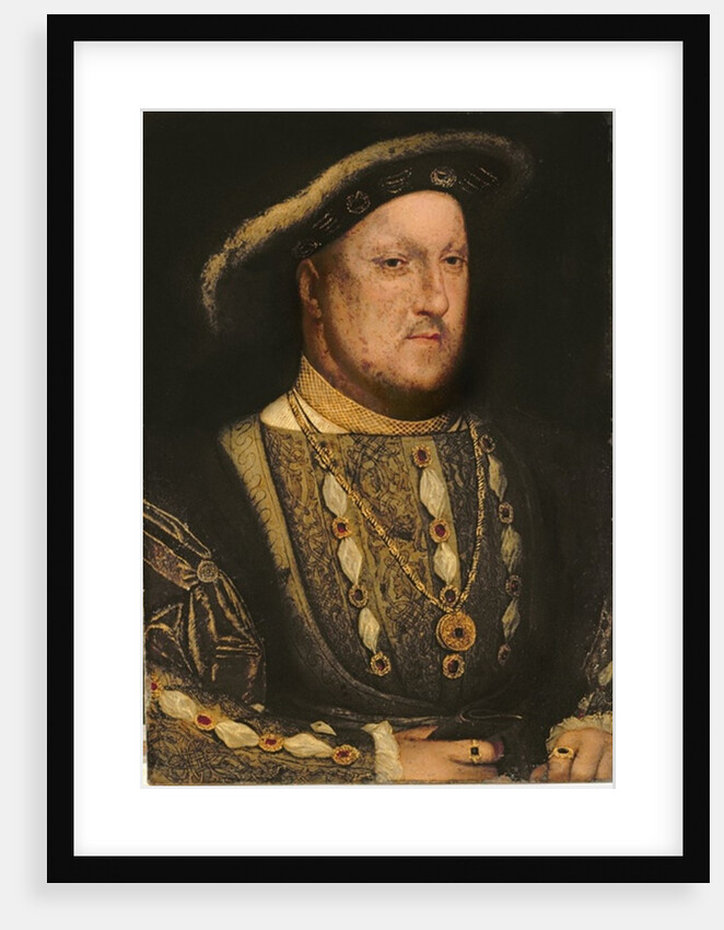 Portrait of Henry VIII c.1536 by Hans Holbein the Younger