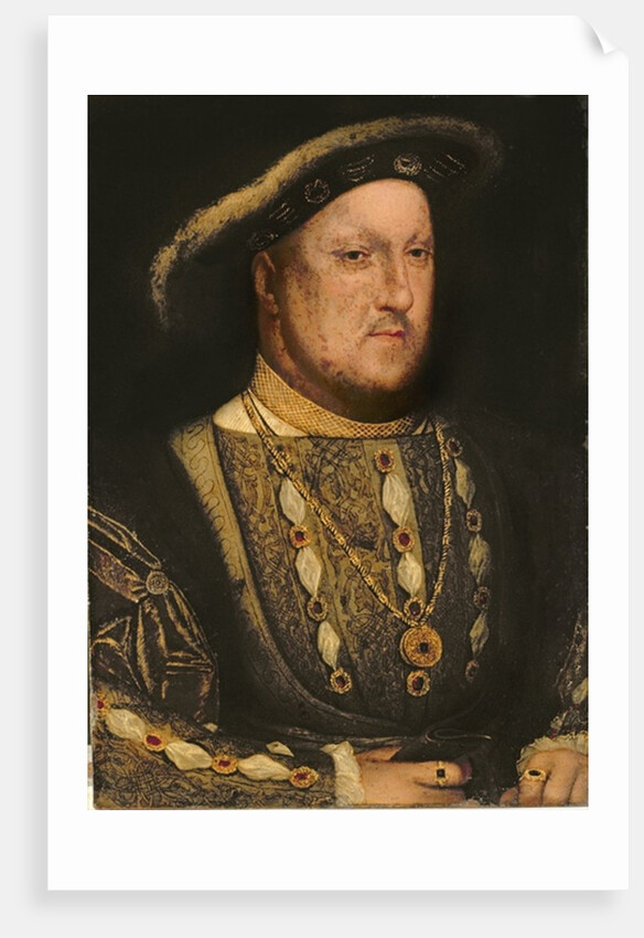 Portrait of Henry VIII c.1536 by Hans Holbein the Younger