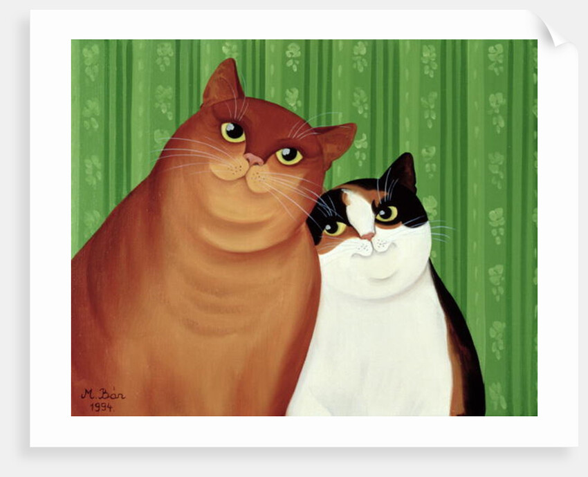 Moggies, 1994 by Magdolna Ban