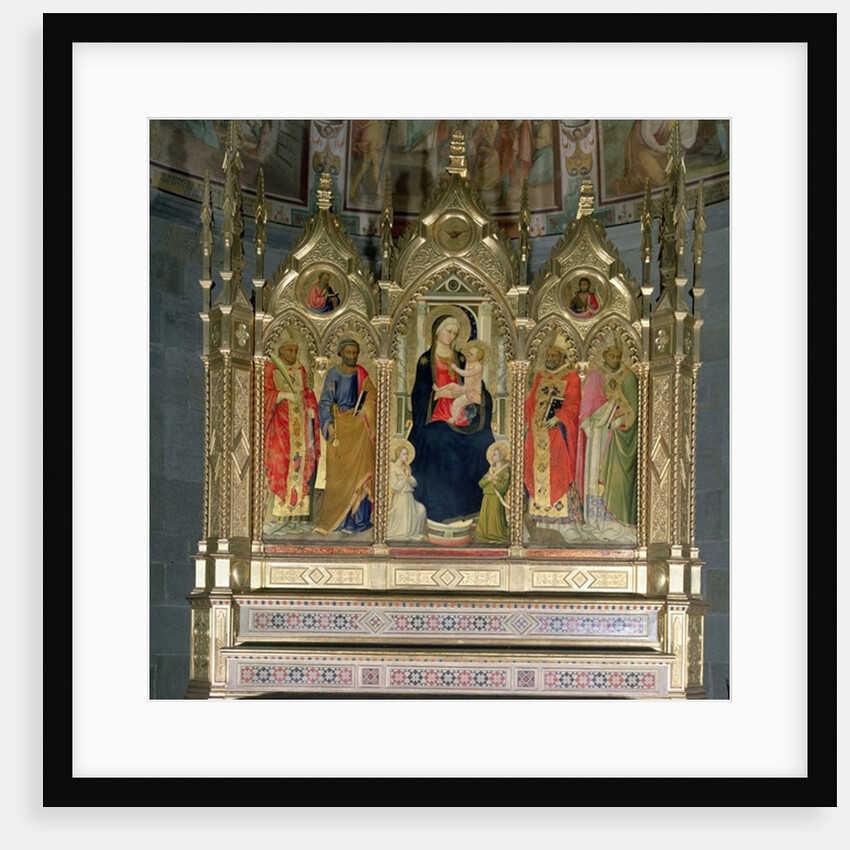 Madonna and Child with Saints by Bicci di Lorenzo