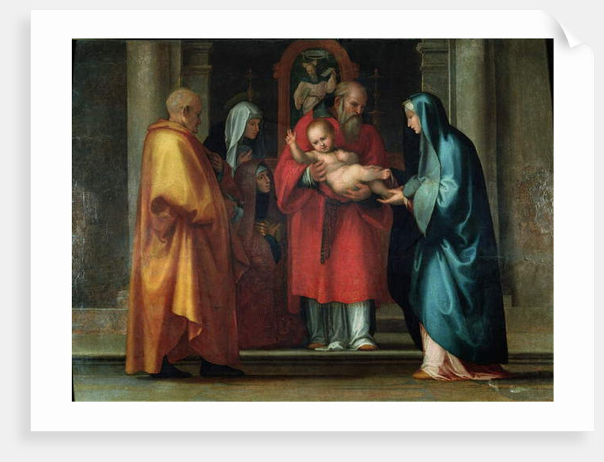 Presentation in the Temple by Fra (1471-1517) (after) Bartolomeo