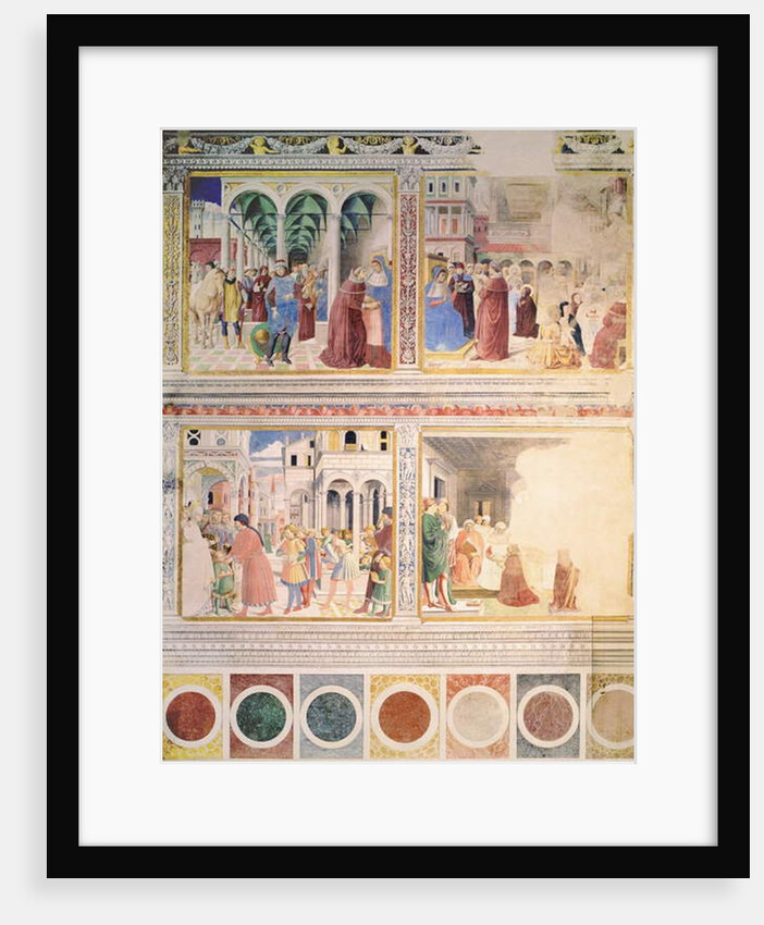 Episodes from the Life of St. Augustine, 1463-65 by Benozzo di Lese di Sandro Gozzoli