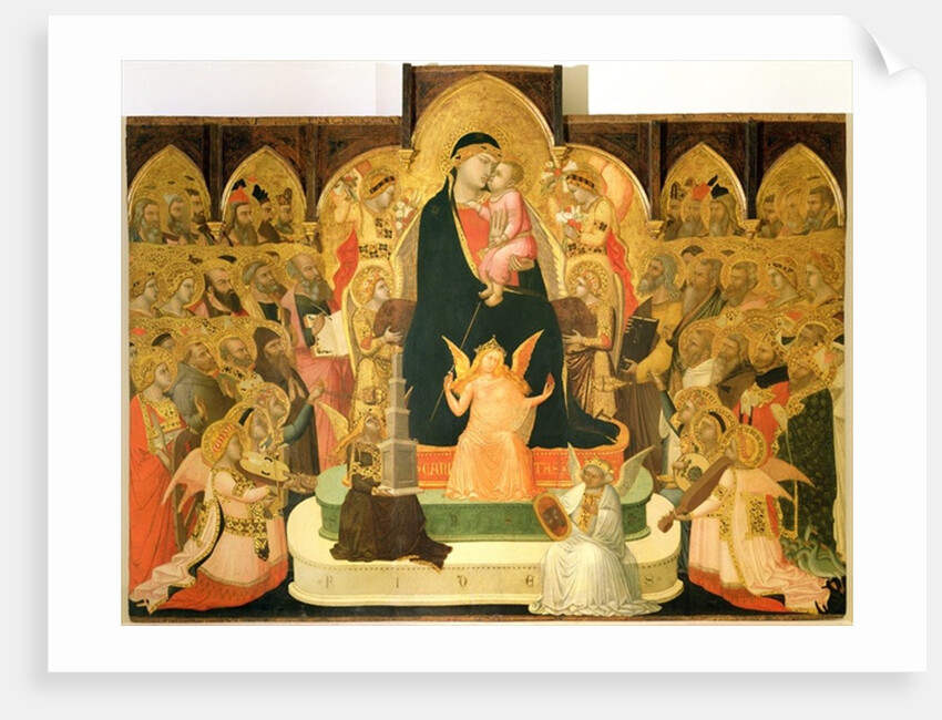 Maesta by Ambrogio Lorenzetti