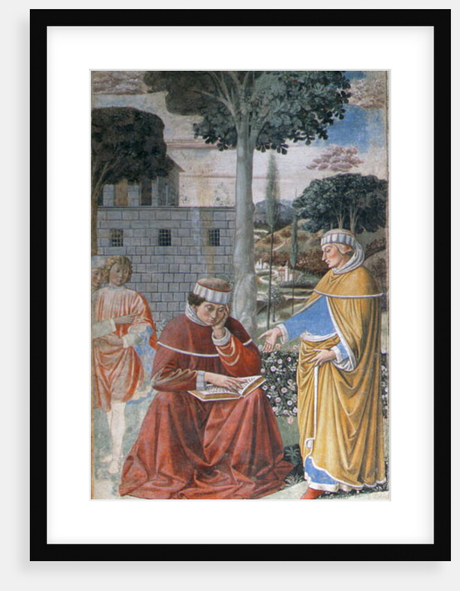 Episodes from the Life of St. Augustine, 1463-65 by Benozzo di Lese di Sandro Gozzoli