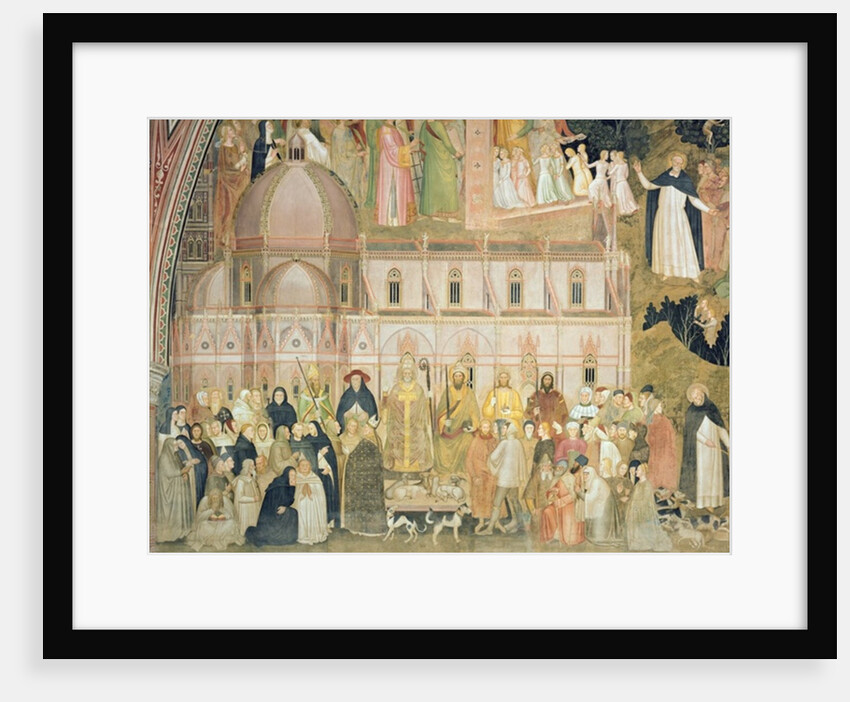 The Church Militant and Triumphant by Andrea di Bonaiuto