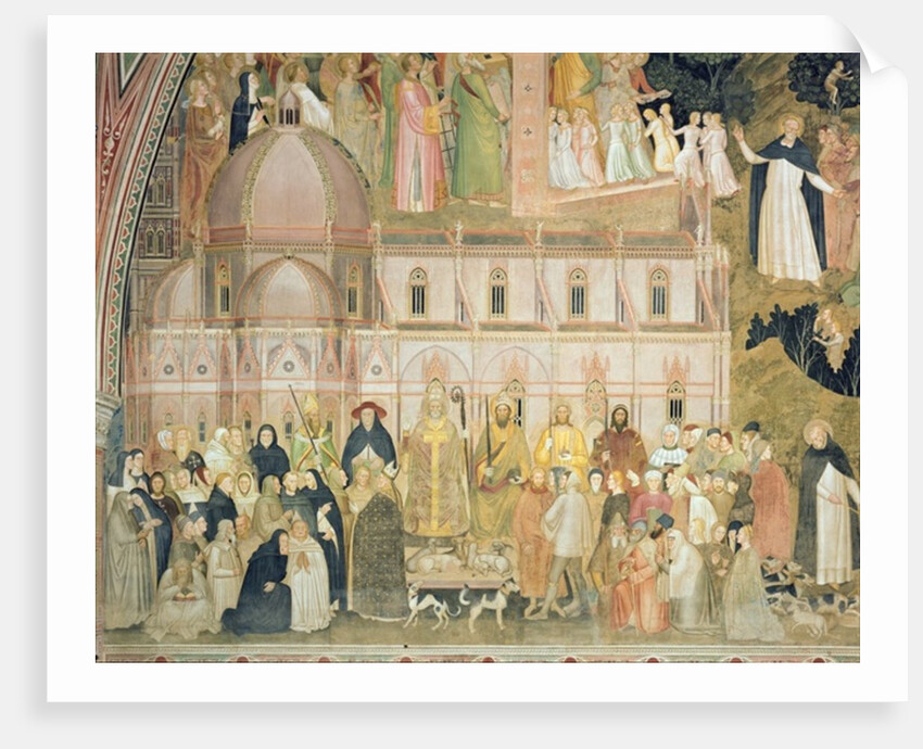 The Church Militant and Triumphant by Andrea di Bonaiuto