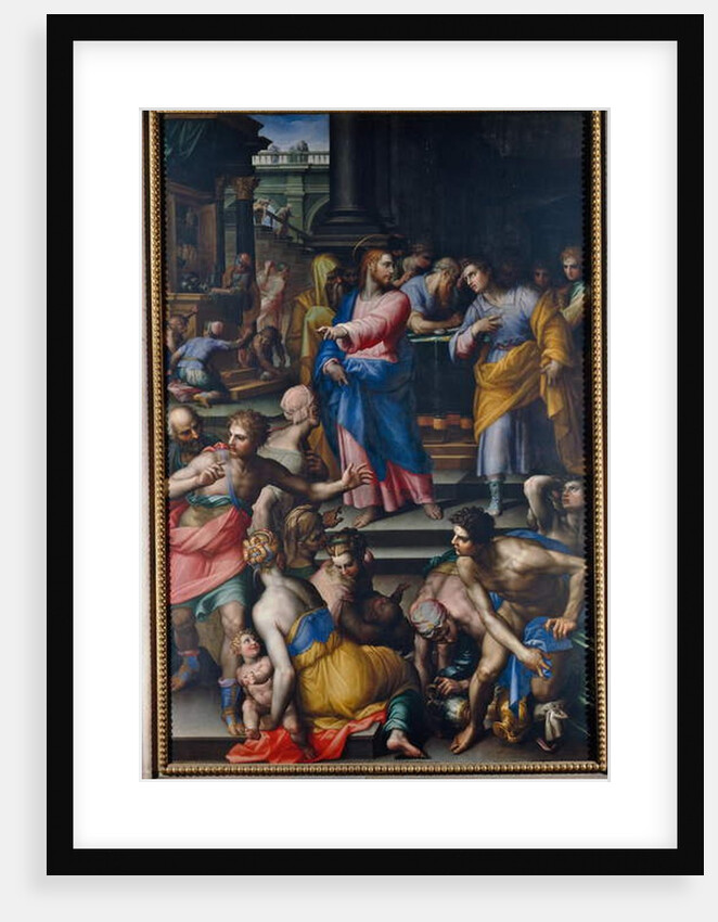 The Calling of St Matthew by Giovanni Battista Naldini