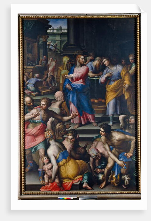 The Calling of St Matthew by Giovanni Battista Naldini