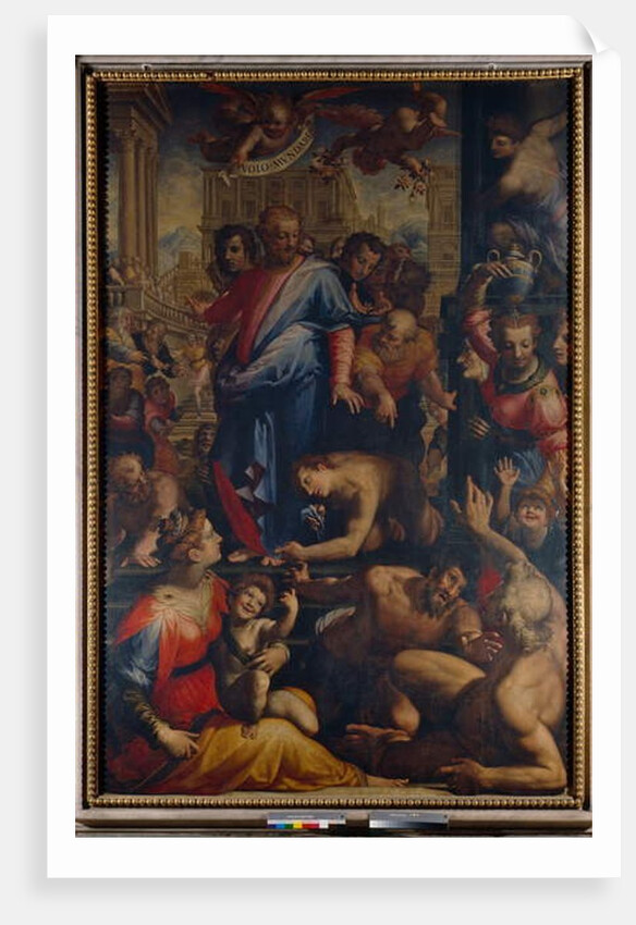 Christ heals the Leper by Francesco Morandini