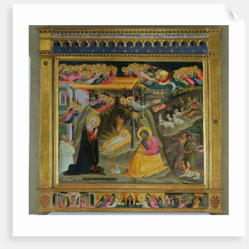 Nativity by Bicci di Lorenzo