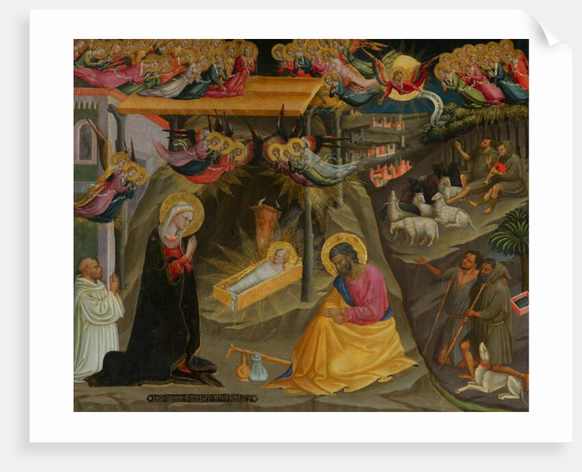 Nativity by Bicci di Lorenzo