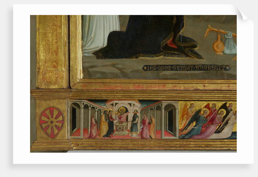 Detail from Nativity by Bicci di Lorenzo