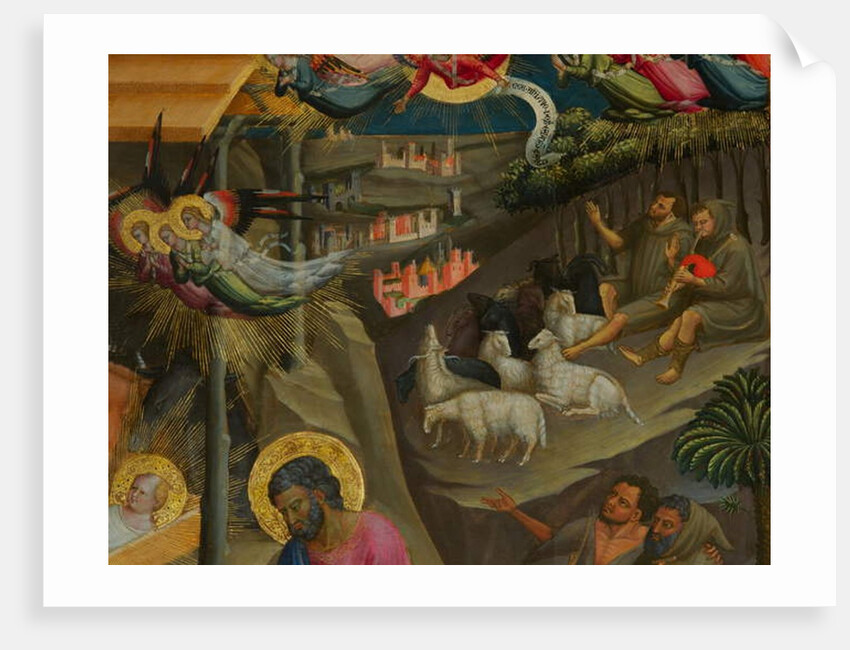 Detail from Nativity by Bicci di Lorenzo