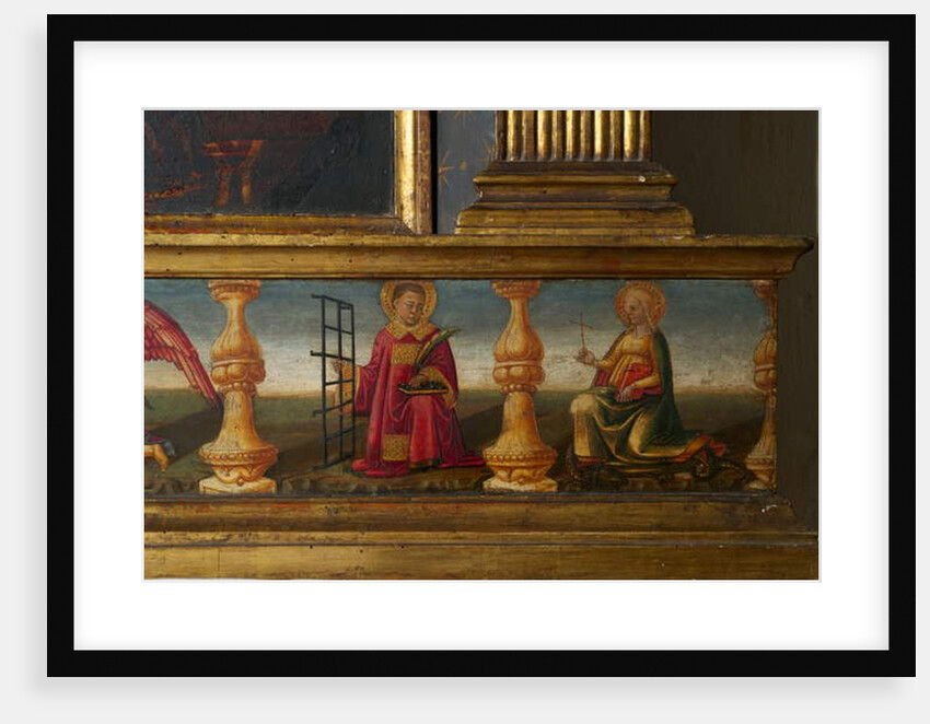 Detail from Coronation of the Virgin by Neri di Bicci