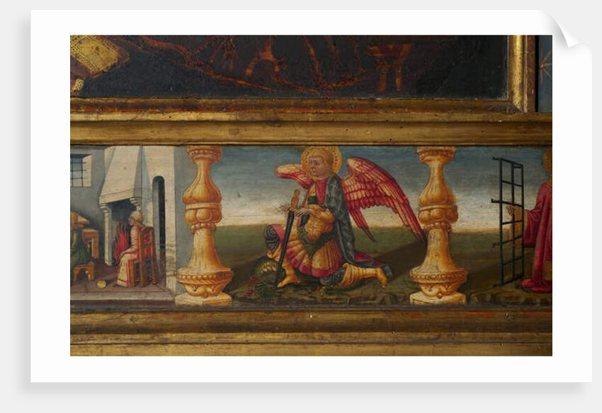 Detail from Coronation of the Virgin by Neri di Bicci