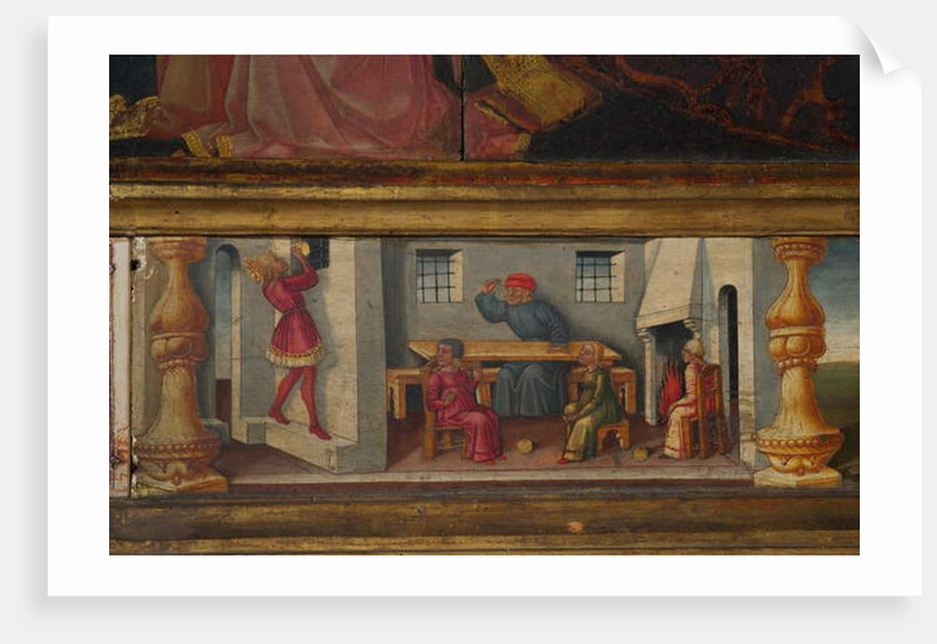 Detail from Coronation of the Virgin by Neri di Bicci