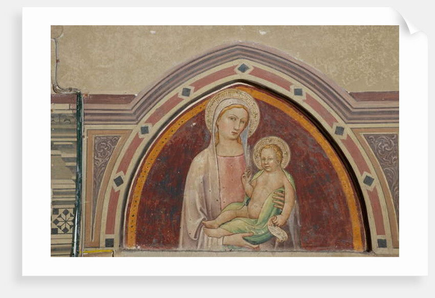 Madonna and Child by Maestro del Carmine di Firenze