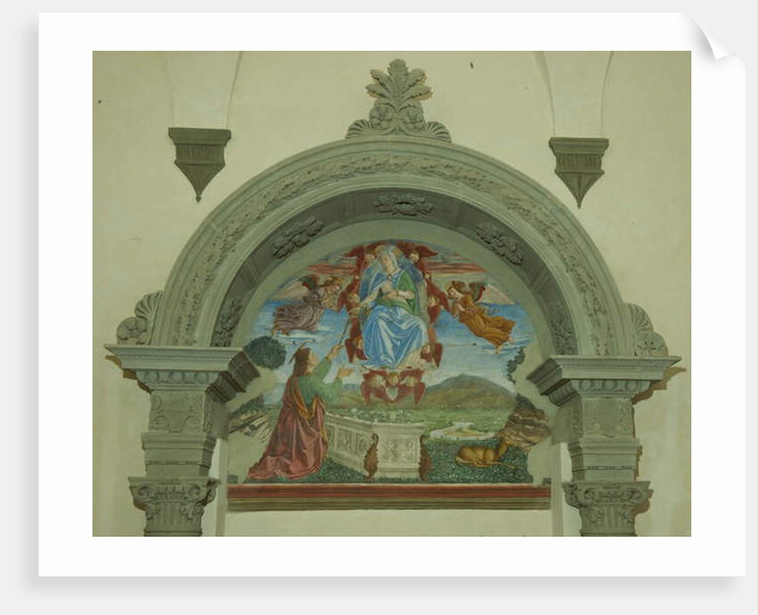 Assumption of the Virgin Mary by School Florentine