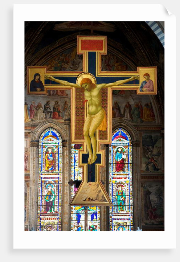 The Crucifixion, c.1288-89 by Giotto (c.1266-1337)