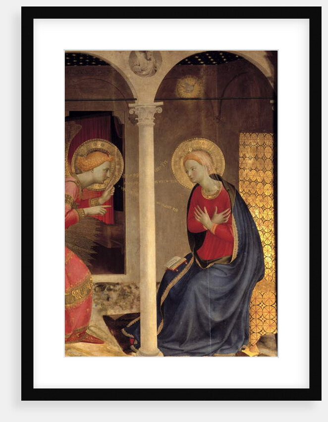 The Annunciation - Pala de Cortone, 1433 by Fra Angelico