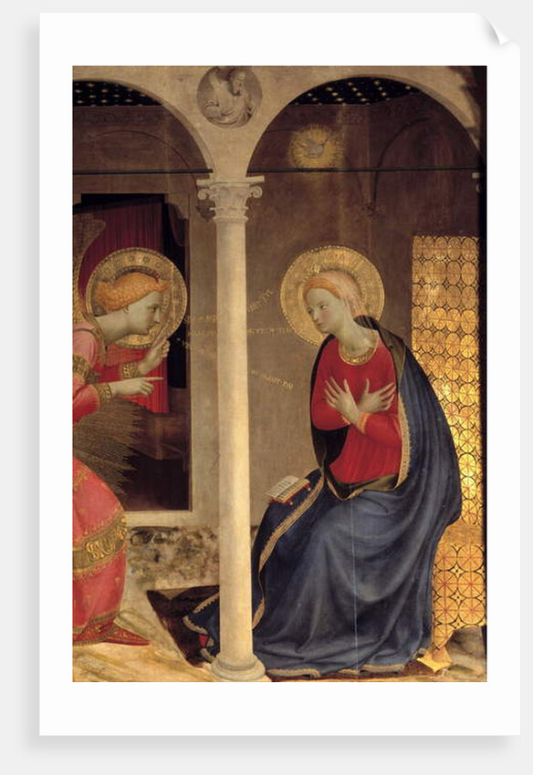 The Annunciation - Pala de Cortone, 1433 by Fra Angelico