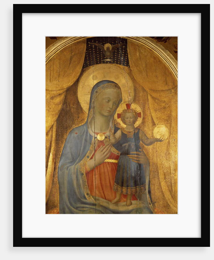 The virgin and Child or the altarpiece of Liniers by Fra Angelico